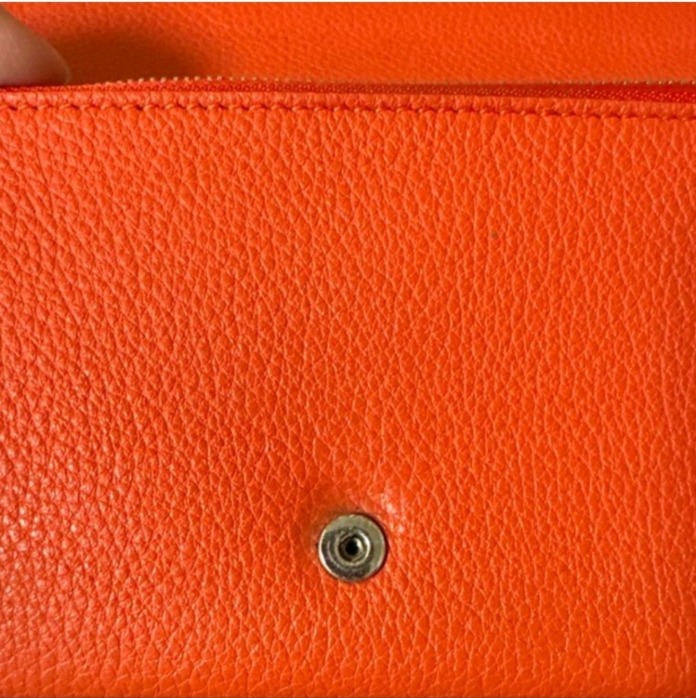 Balenciaga Calfskin Leather Burnt Orange Wallet Full Inclusion (EUC) - Picture 16 of 16